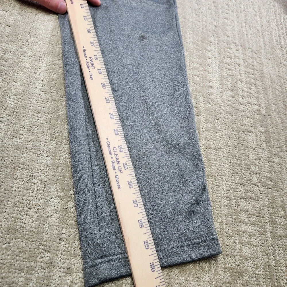 Nike Track Pants Men Medium Gray Therma Training Dri Fit‎ Fleece Sweatpants